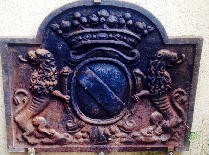 Plaque de cheminée