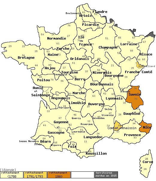 carte de france