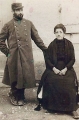 Soldat LAPIERRE Mazzini et son épouse Julia ROUSSON Soldat LAPIERRE Mazzini et son épouse Julia ROUSSON